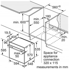 Духовой шкаф Bosch HBA578BB0