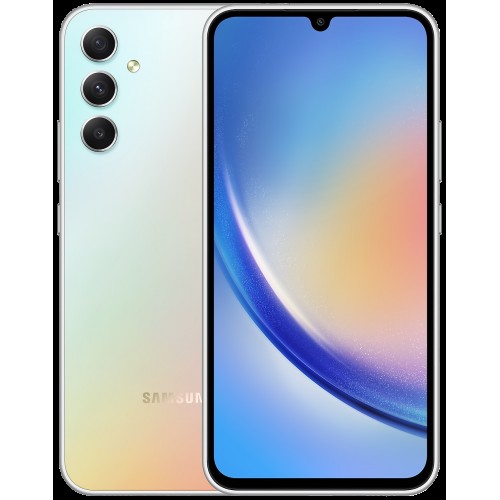 Смартфон Samsung Galaxy A34 5G 8/128GB серебро