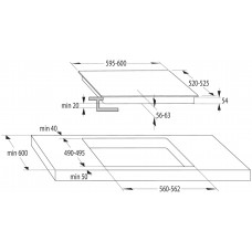 Индукционная варочная поверхность Gorenje IT643BX7