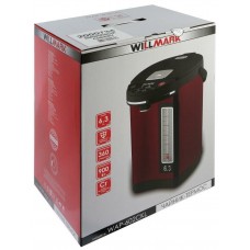 Чайник термос WILLMARK WAP-602СKL,бордовый