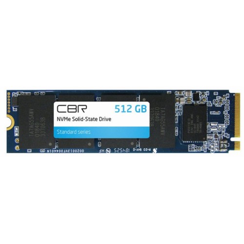 Диск SSD  512Gb M2 2280 (NVME) PCIe x4 CBR Standard SSD-512GB-M.2-ST22, 400TBW