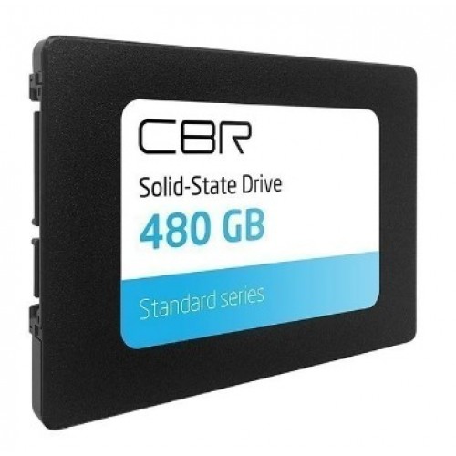 Накопитель SSD CBR 2.5" Standard 480GB SATA-III 3D NAND TLC (SSD-480GB-2.5-ST21)