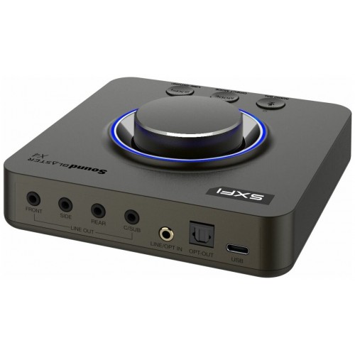 Звуковая карта Creative USB Sound Blaster X 4 WW (SB-Axx1) 7.1 Ret