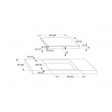 Индукционная варочная поверхность Gorenje GI6401WSC