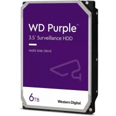 Жесткий диск WD SATA-III 6TB WD64PURZ Surveillance Purple (5400rpm) 256Mb 3.5\