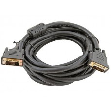 Кабель DVI-D(m) dual link -> DVI-D(m) dual link 5м, ферритовый фильтр, черный