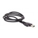 Кабель USB A - microUSB B (m) 1.5m, black