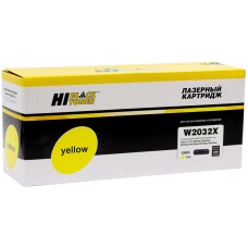 Тонер-картридж Hi-Black (HB-W2032X) для HP Color LaserJet Pro M454dn/M479dw, №415X, чип, Y, 6K