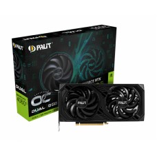 Видеокарта Palit PCI-E 4.0 RTX4060TI DUAL OC NVIDIA GeForce RTX 4060TI 8192Mb 128 GDDR6 2310/18000 HDMIx1 DPx3 HDCP Ret