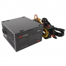 Блок питания ATX Azerty 500W RP-500V1, box (24+4+4 pin, HDDx3/SATAx3, PCI-E 2x6+2pin, 120mm)