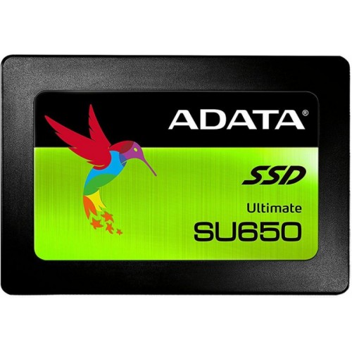 Накопитель SSD ADATA SU650 256Gb SATA III 3D TLC 2.5" (ASU650SS-256GT-R)