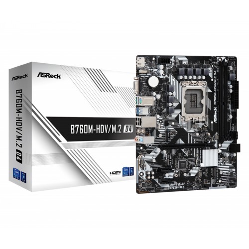 Материнская плата ASRock B760M-HDV/M.2 D4