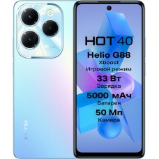 Мобильный телефон Infinix Hot 40 8/256Gb синий