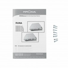 Вытяжка KRONA Runa 600 inox PB