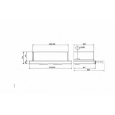 Вытяжка ELIKOR Slide 60П-430 белый/белый