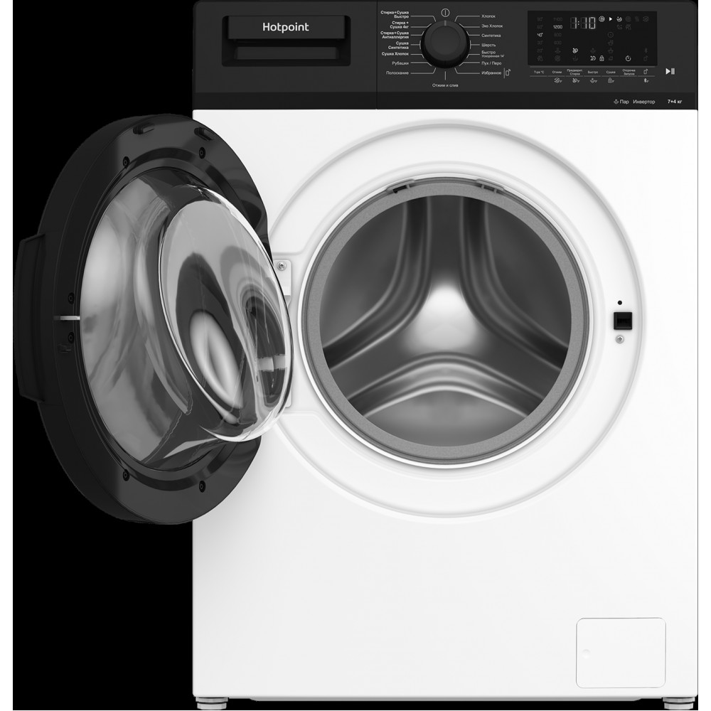 Стиральная машина с сушкой Hotpoint-Ariston WDS 7448 C7S VBW - цена, купить  в магазине Эксперт, в городе Иркутске | Эксперт Иркутск