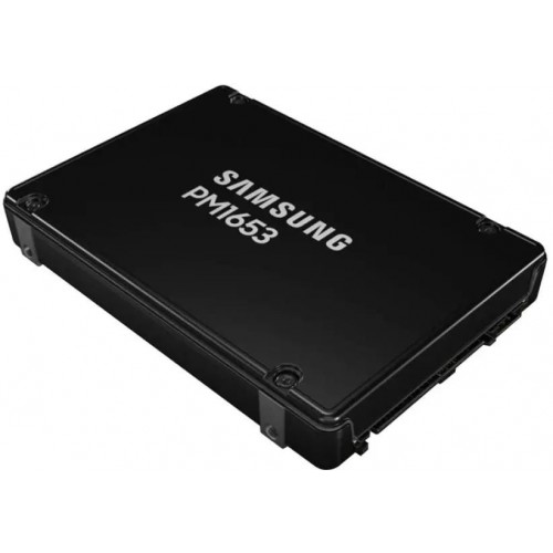 Накопитель SSD 2.5" Samsung Enterprise(SFF), PM1653, 960GB, SAS 24Gb/s, R4200/W1200Mb/s, IOPS(R4K) 600K/55K, MTBF 2M, 1DWPD/5Y, OEM (replace MZILT960HBHQ-00007)