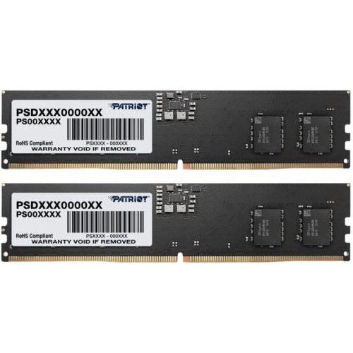 Оперативная память Patriot Memory DDR5 16Gb (2x8Gb) 4800 МГц pc-38400 (PSD516G4800K)