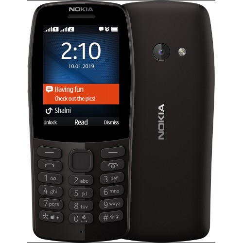 Мобильный телефон Nokia 210 DS TA-1139 черный