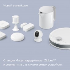 Умная колонка ЯНДЕКС МИДИ серая YNDX-00054GRY