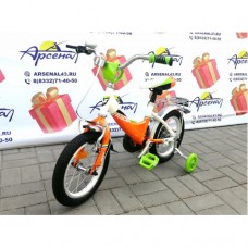 Велосипед детский Racer 14 FOX (оранжевый)