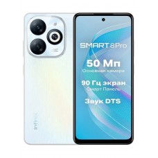 Смартфон Infinix Smart 8 Pro  4/256Gb белый