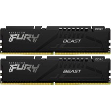 Оперативная память 2xDIMM 8GB DDR5 (6000Mhz) Kingston Fury Beast Black (KF560C40BBK2-16) 40-40-40 1.35V