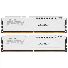 Оперативная память 2xDIMM 8GB DDR5 (6000Mhz) Kingston Fury Beast White (KF560C40BWK2-16) 40-40-40 1.35V