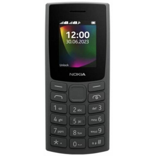 Мобильный телефон Nokia 106 DS TA-1564 Charcoal (черный)