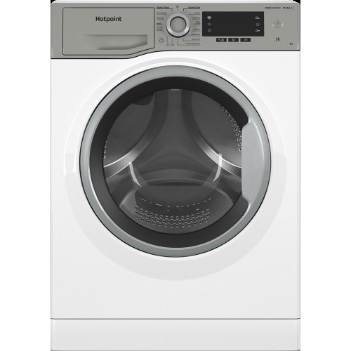 Стиральная машина Hotpoint NSD 6239 US VE RU класс A-30% загр.фронтальная макс 6кг белый инвертер