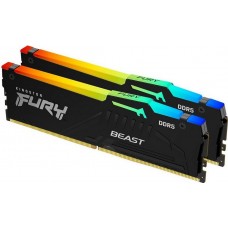 Оперативная память Kingston FURY Beast Black RGB [KF560C40BBAK2-16] 16 ГБ