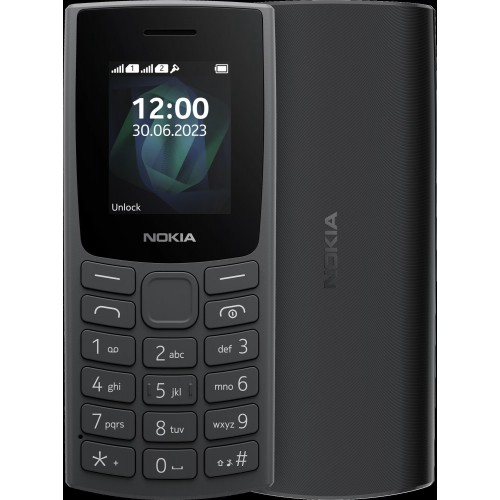 Мобильный телефон Nokia 105 SS 2023 TA-1569 Charcoal