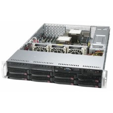 Платформа 2U Supermicro SYS-621P-TRT noCPU(2)4rd GenScalable/TDP 300W/no DIMM(16)DDR5/noHDD(8) LFF