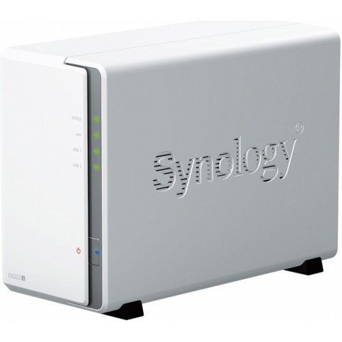 Система хранения данных Synology DS223J (2x3.5”/2.5\"SATA, 2xUSB3.2Gen1, 1xUTP Gigabit, без HDD)