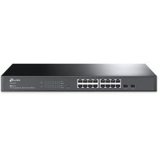 Коммутатор TP-Link JetStream SG2218P 18port Gigabit Smart Switch 16port-POE+