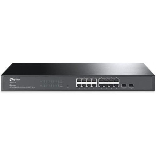 Коммутатор TP-Link JetStream SG2218P 18port Gigabit Smart Switch 16port-POE+