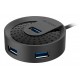 Разветвитель USB 3.0 A4Tech HUB-30C 4порт. черный