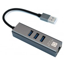 Сетевая карта 5bites UA3-45-11BK 1 x RJ-45, 1000 Мбит/сек, 100 Мбит/сек, USB 3.0