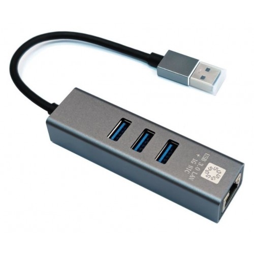 Сетевая карта 5bites UA3-45-11BK 1 x RJ-45, 1000 Мбит/сек, 100 Мбит/сек, USB 3.0