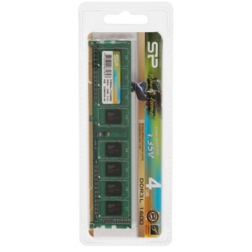 Оперативная память Silicon Power DDR3L 4Gb 1600MHz pc-12800 CL11 (SP004GLLTU160N02)