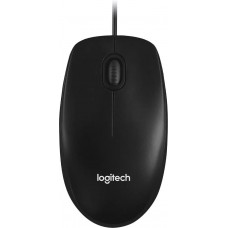 Мышь Logitech M100(M100R), Grey Dark, USB, 800dpi