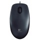 Мышь Logitech M100(M100R), Grey Dark, USB, 800dpi