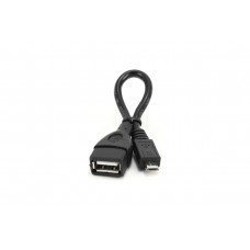 Кабель USB2.0(AF-MicroBM) 0.15м, Gembird/Cablexpert (A-OTG-AFBM-001)