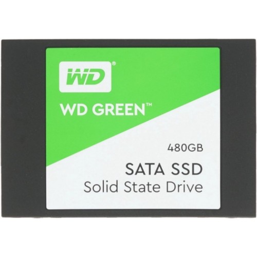 Накопитель SSD Western Digital 480GB  (WDS480G3G0A) Green 2.5\" SATAIII (чт.545MB/s, зап.545MB/s)