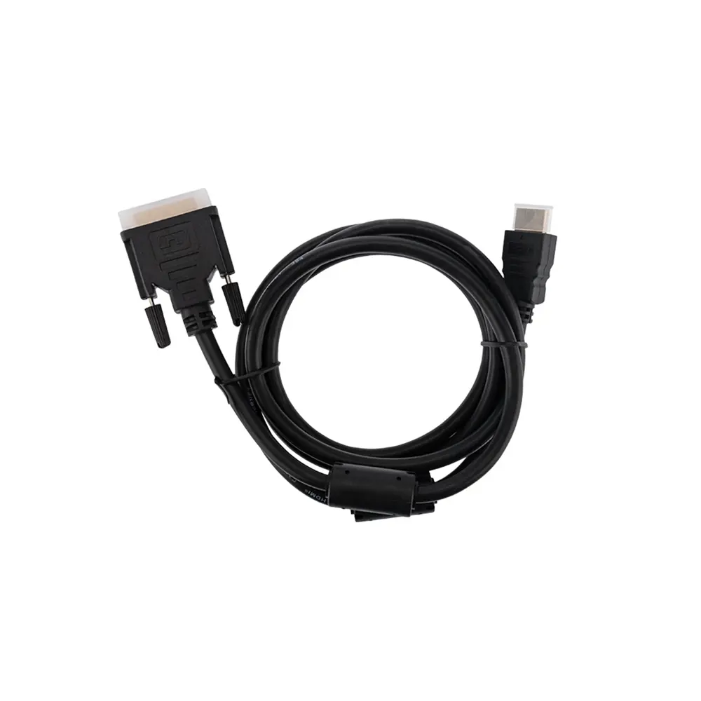 Rexant (17-6306) Шнур  HDMI - DVI-D  gold  5М  с фильтрами