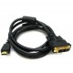 Rexant (17-6306) Шнур  HDMI - DVI-D  gold  5М  с фильтрами