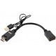 Переходник DisplayPort (F) - HDMI (M) + USB, VCOM