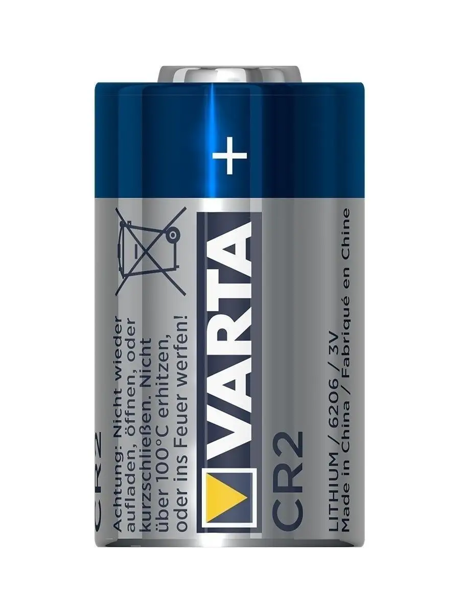 Батарея Varta Lithium CR2 BL1 (1шт), 06206301401