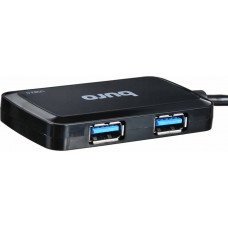 Хаб USB 3.0 Buro BU-HUB4-U3.0-S 4порт. черный