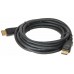 Кабель DisplayPort(M-M) 3.0м V1.4, Buro BHP-DPP-1.4-3 черный